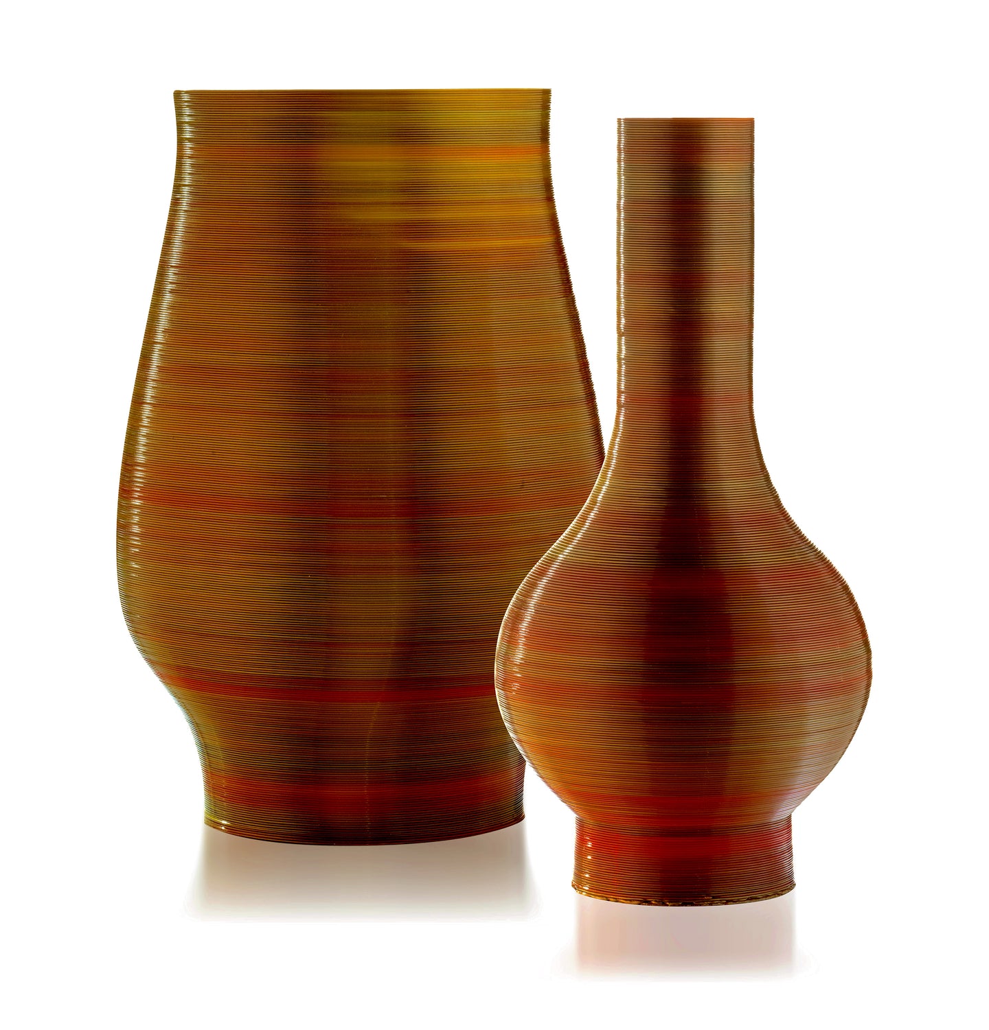 Vasi in resina di Mais stampati in 3D ecosostenibili e biodegradabili Lisa Tibaldi PRIVERNUM Collection Home Design